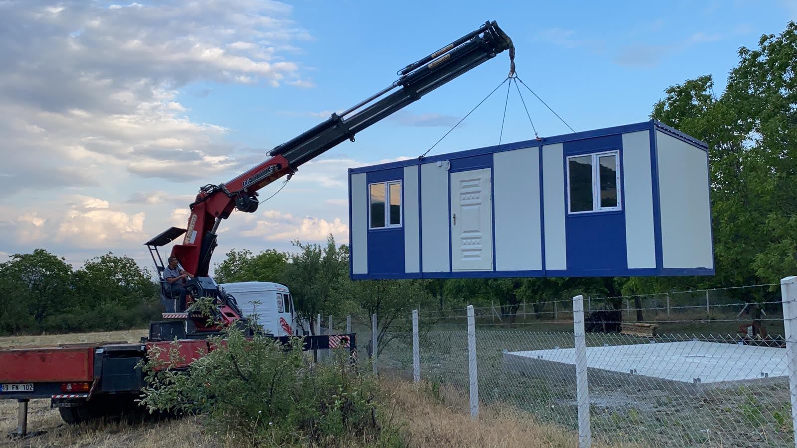 Konteyner Taşıma, Yerleştirme ve Montajı